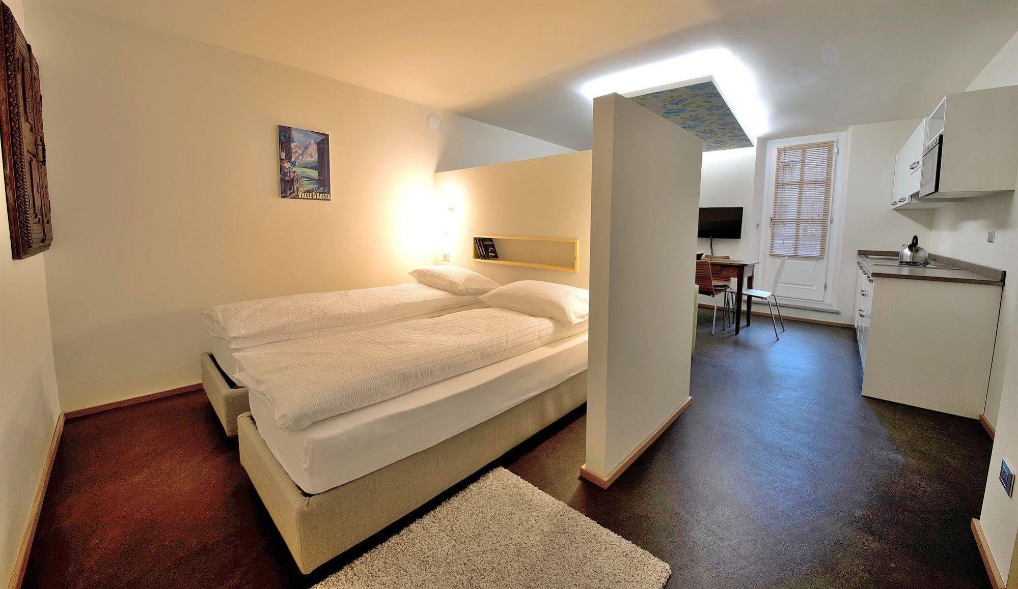 Apartements Coeur De Ville อาออสตา ภายนอก รูปภาพ